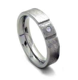 Anillo acero Greta