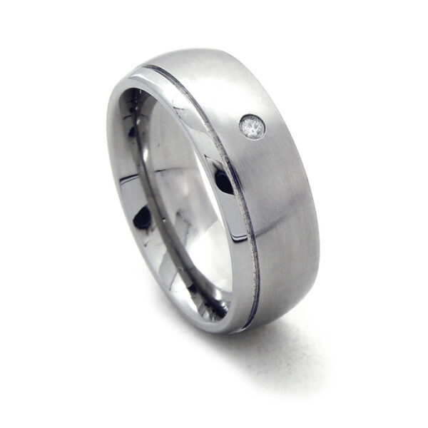 Anillo acero Eva - Imagen 2