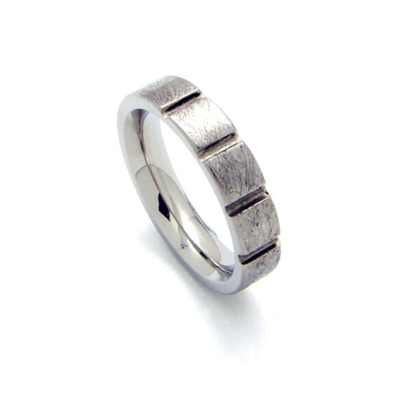 Anillo acero hombre Gregory